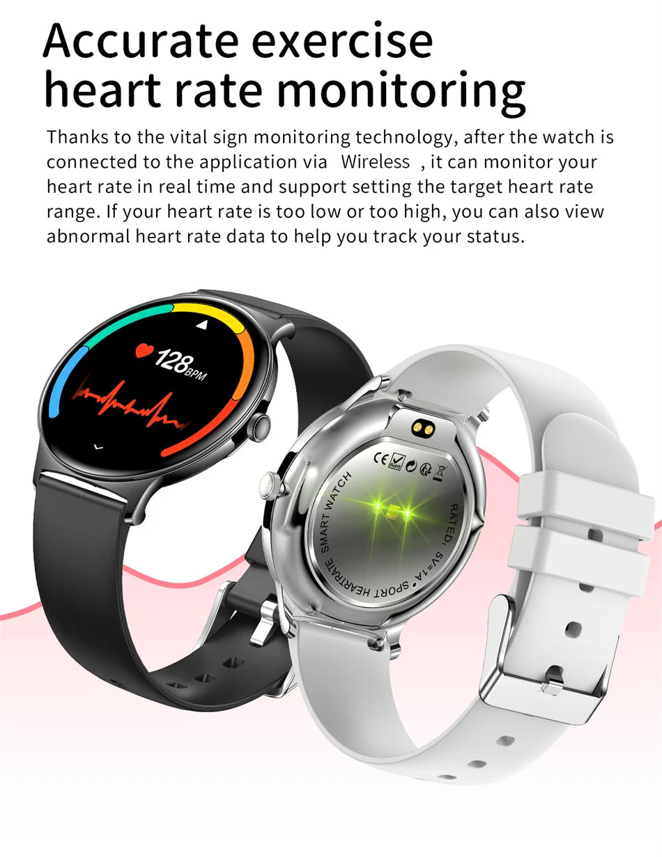 Reloj Inteligente LIGE AMOLED con Monitor Menstrual