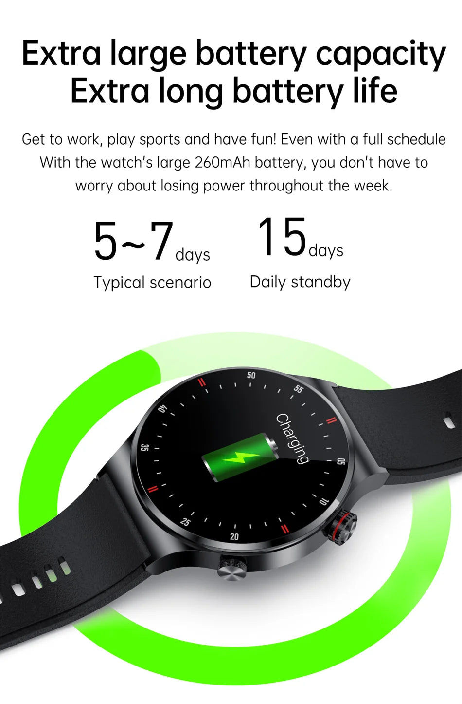 Reloj Inteligente Deportivo con Pantalla Táctil y Llamadas Bluetooth
