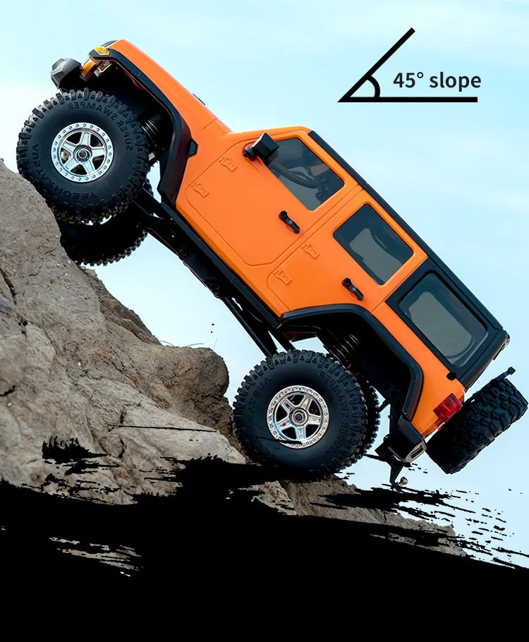 Auto RC JJRC C8801 Jeep Wrangler 4WD 1:18 Control Remoto