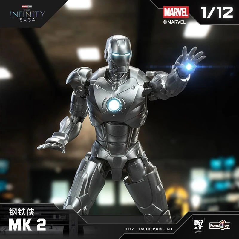 En Stock Fondjoy The Infinity Saga Avengers Iron Man Tony Stark Mk21 Mk42 Mk2 Mk6 Mk43 War Machine ‌   Figura de acción, modelo de juguete, regalo