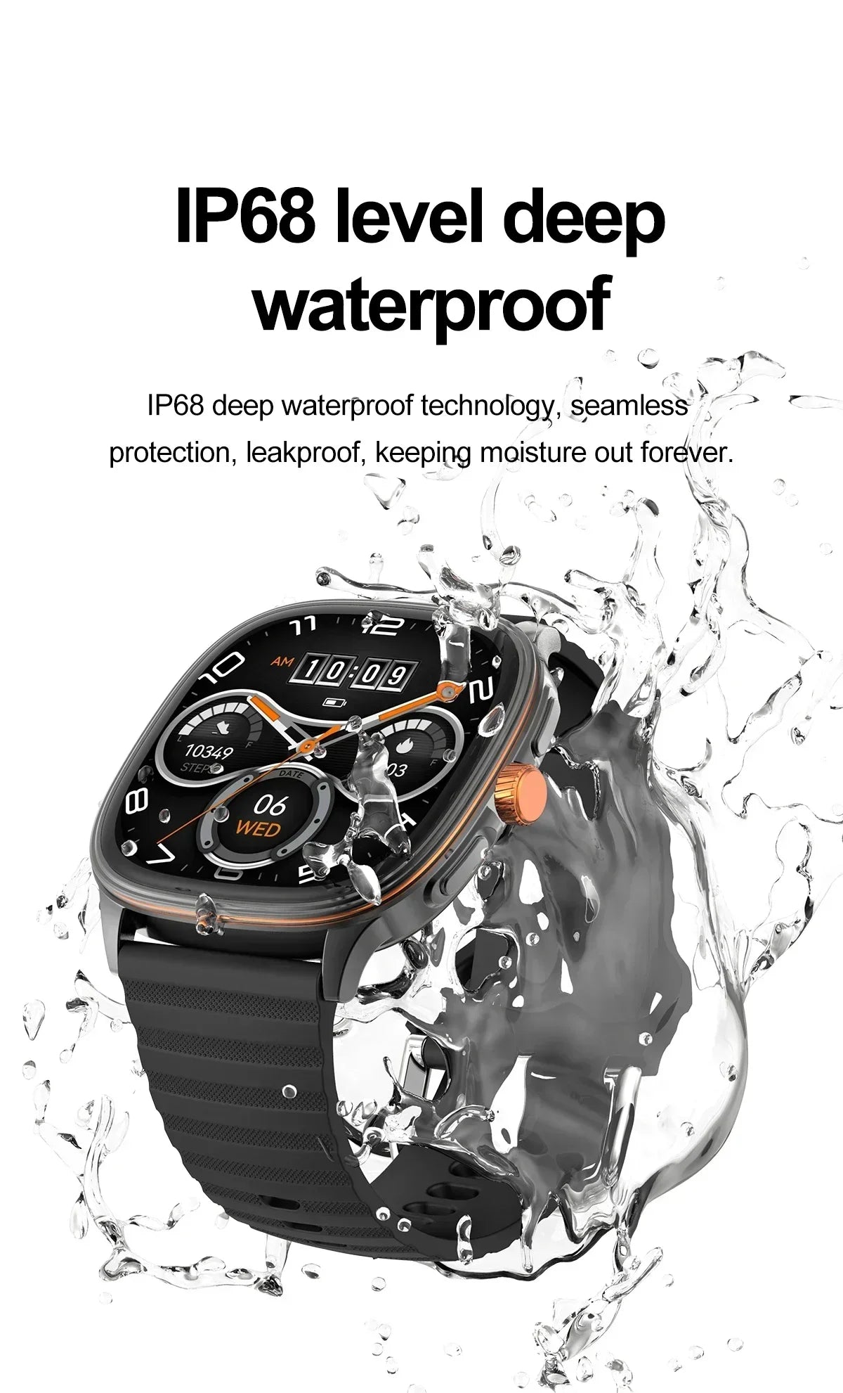 Reloj Inteligente Ultrafino NFC Oxígeno Sueño