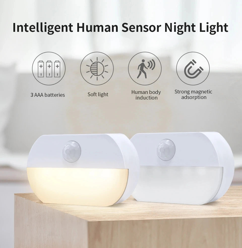 Luz de Armario con Sensor de Movimiento Automática