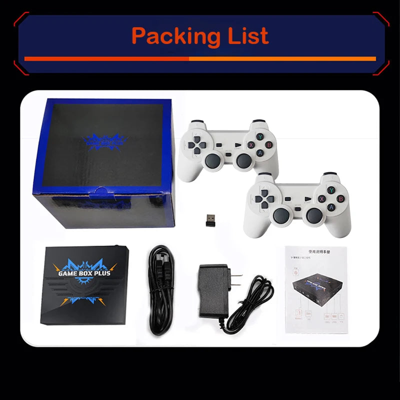Videogioco Coopreme X6 PLUS 64G 10000 + juegos Joystick de salida HD controlador Dual caja de juego de lucha para el hogar PSP juego Arcade