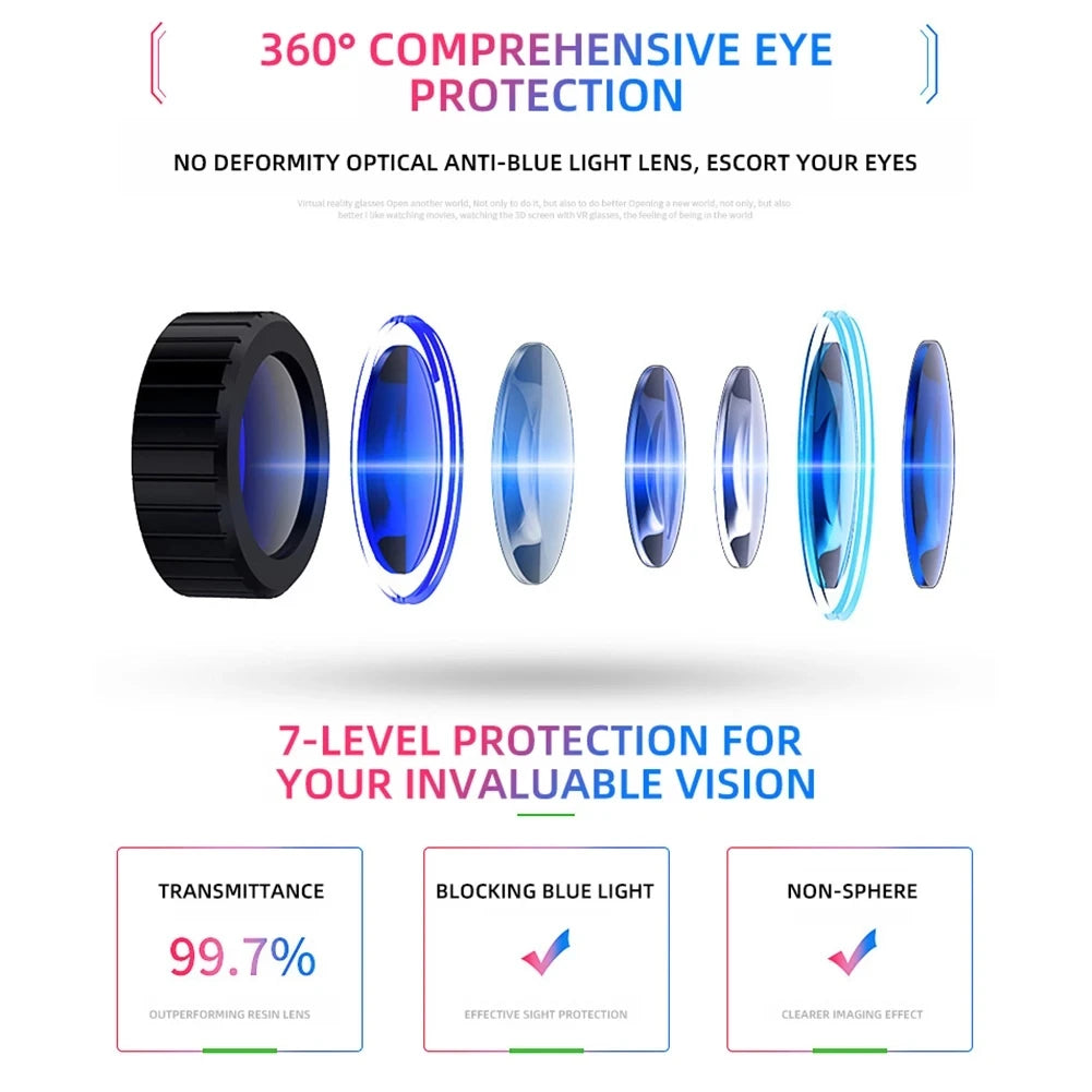 Viar 3D gafas de realidad Virtual VR auriculares dispositivos Bluetooth lentes de casco gafas Smartphone inteligente auriculares de teléfono juego móvil