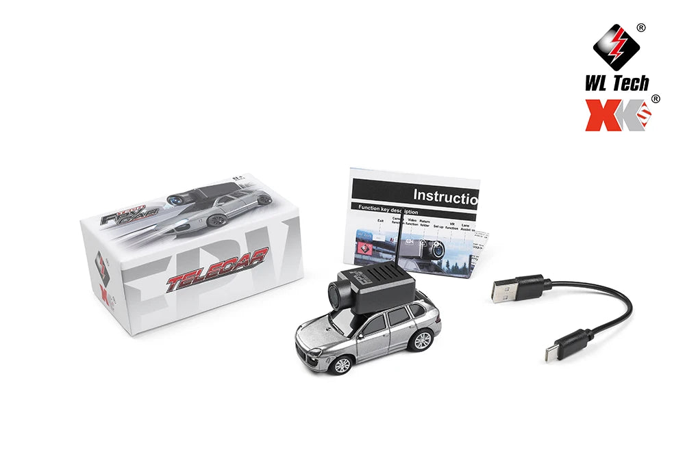 WLtoys 6401 1:64 Mini coche RC 2,4G Control remoto con cámara FPV 720P y aplicación WiFi, nuevo juguete de carreras de control remoto para regalo para niños y niñas