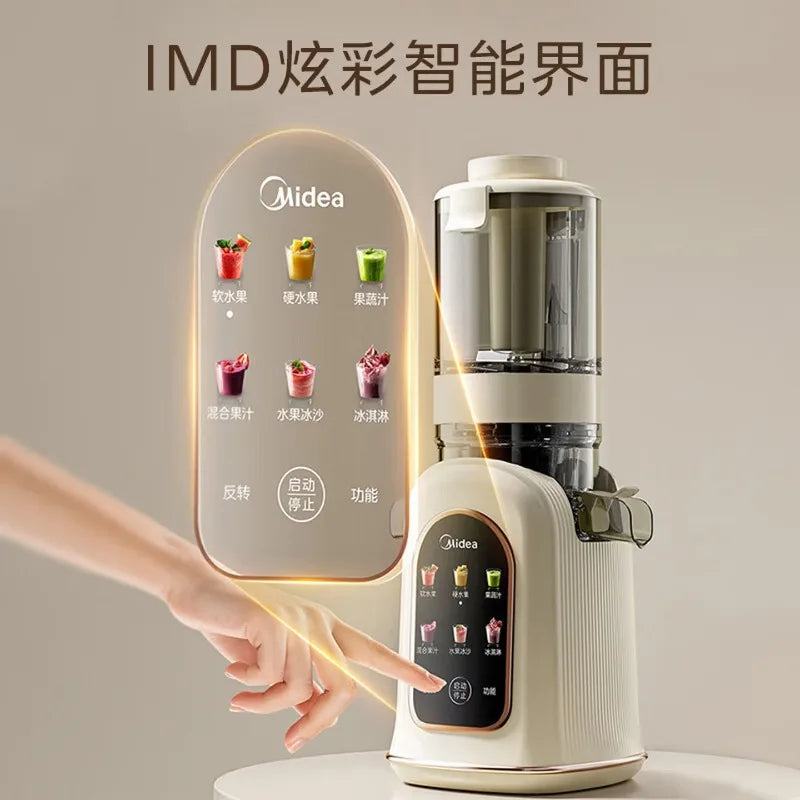 Exprimidor Eléctrico Midea 120W con Separación de Pulpa Automática