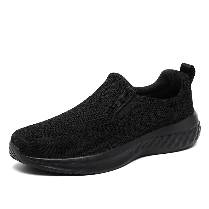 Zapatos informales de marca para hombre, zapatillas de deporte a la moda para hombre, zapatos planos transpirables para caminar para hombre, zapatos ligeros de talla grande para exteriores, mocasines