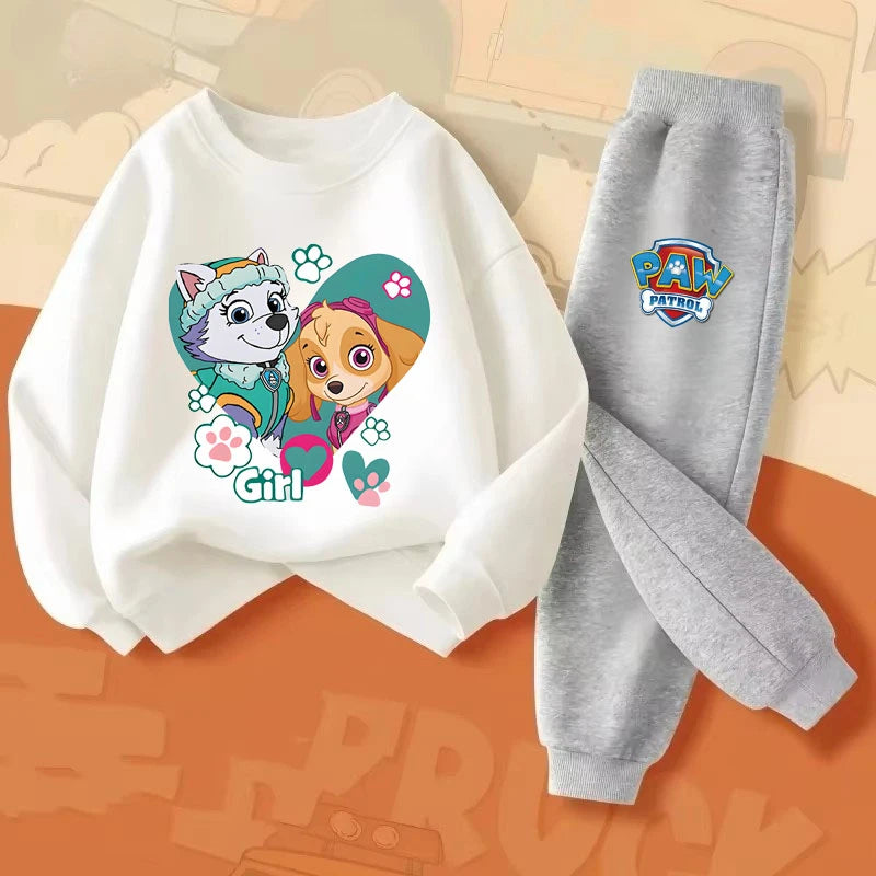 Conjunto de buzo y pantalón estampado PAW Patrol para niños