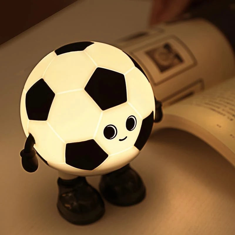 Lámpara Nocturna de Fútbol de Silicona para Niños