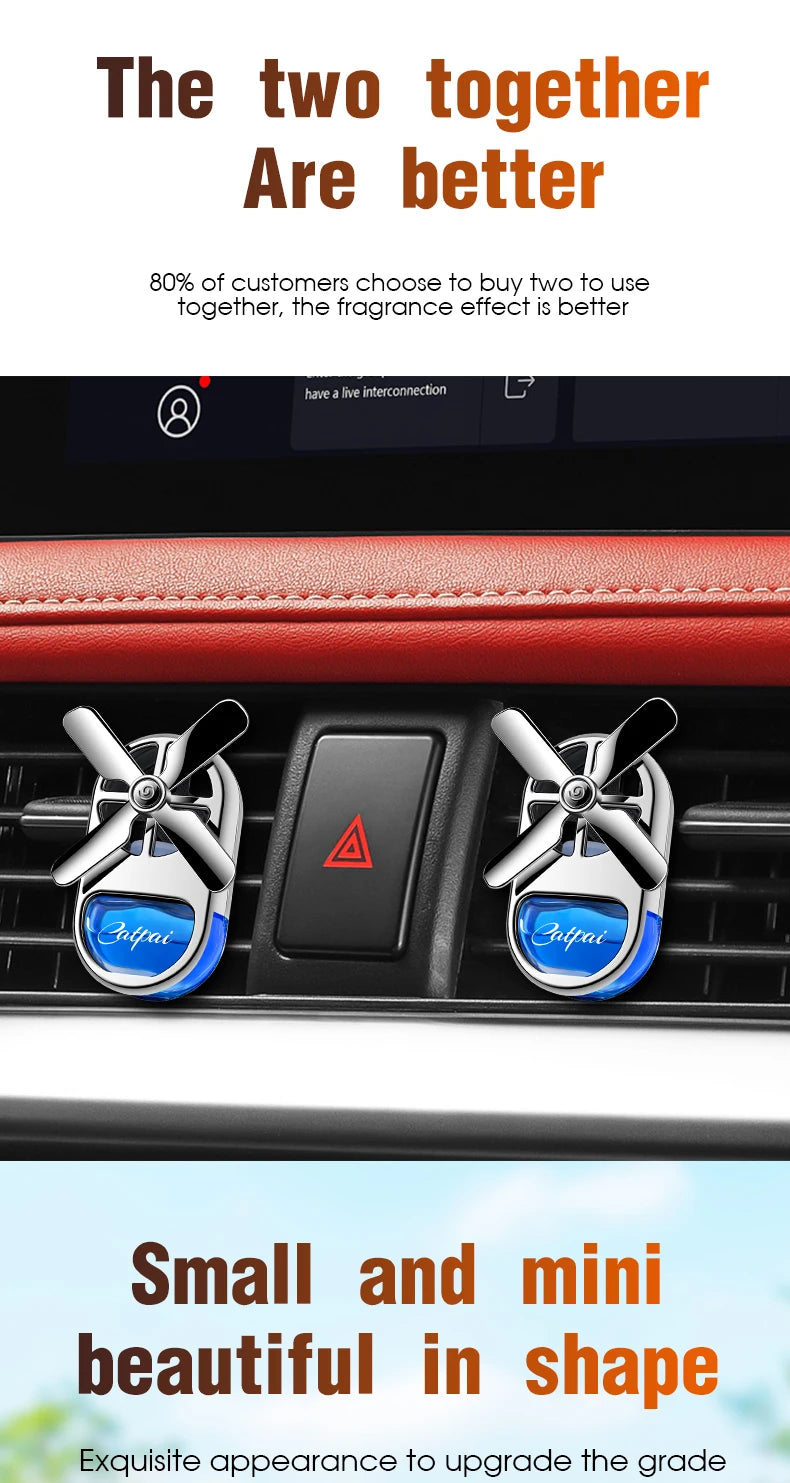 Ambientador para coche, aire acondicionado, ventilador de salida de aire, accesorios de perfume para coche, artículos de decoración interior, fragancia duradera