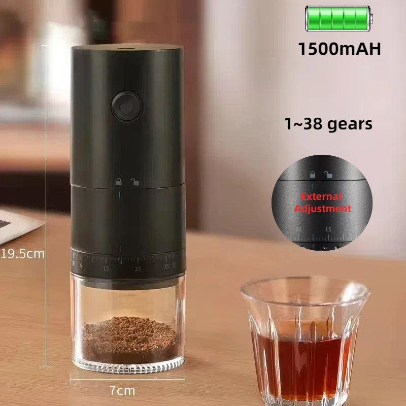 Molinillo de Café Eléctrico Portátil USB