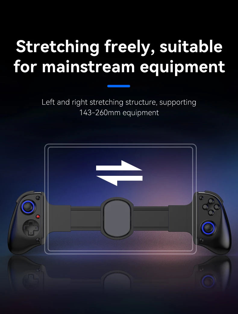 Mando de juegos con Control Bluetooth para Switch PS4, PS3, Xbox, iPhone, IOS, Android, teléfono móvil, PC, controlador inalámbrico para juegos