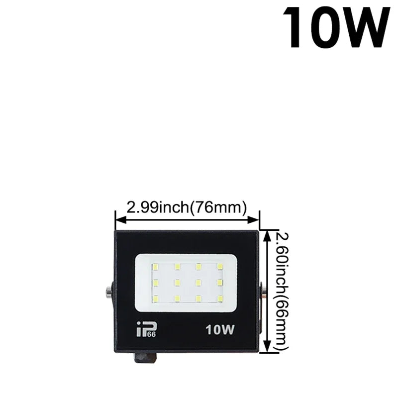 Reflector LED 100W-200W Impermeable para Exteriores 6500K