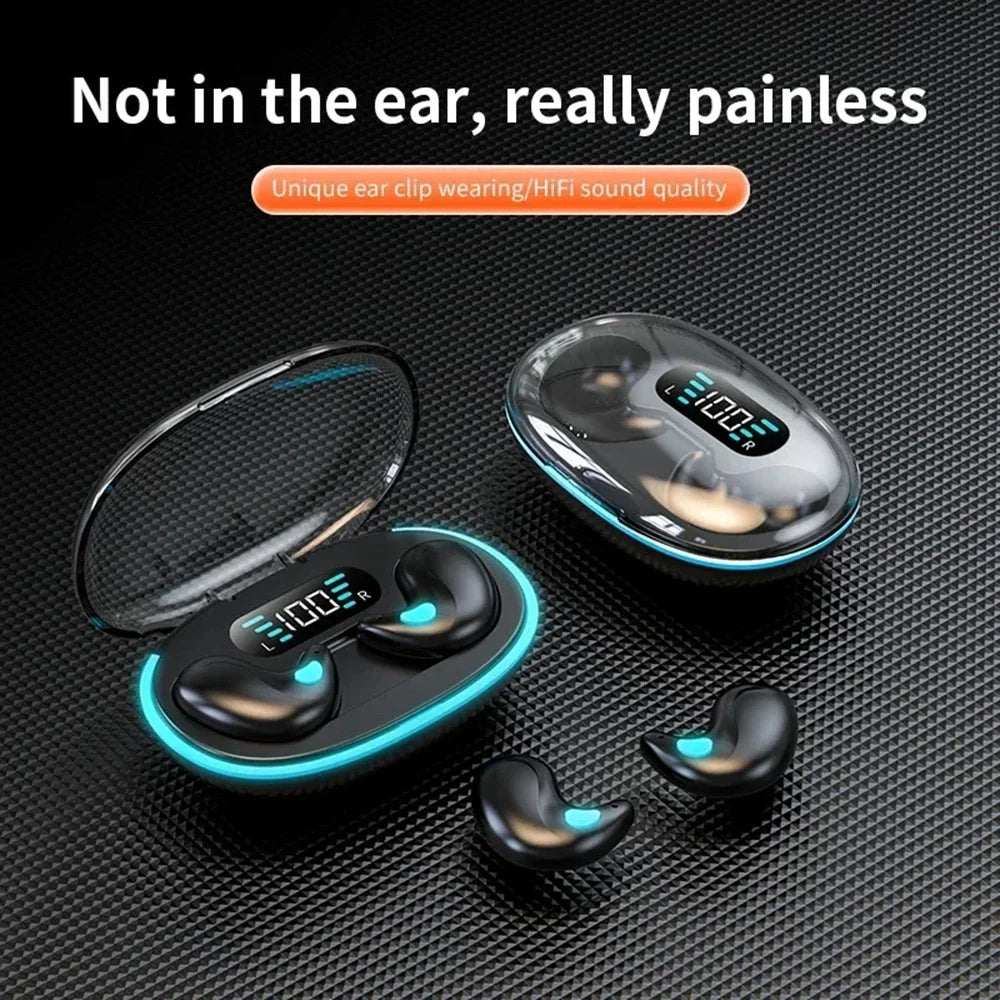 X55 Mini auriculares inalámbricos, cascos con reducción de ruido, Bluetooth 5,3, estéreo, HIFI, música