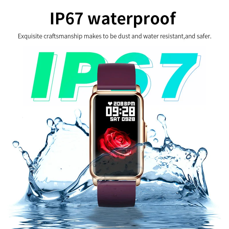 Smartwatch LIGE pantalla táctil 1,47" con monitor de salud y deportes