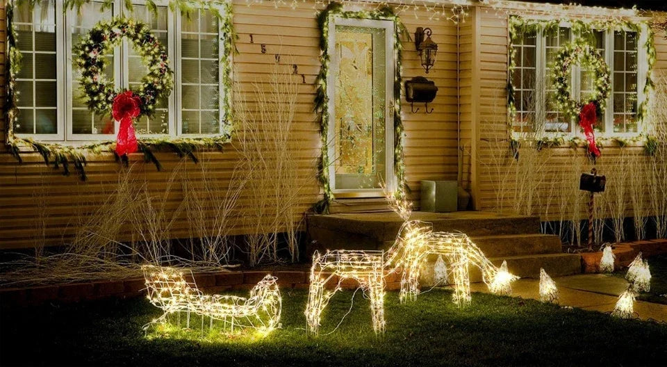 Guirnalda de Luces Solares 1000 LED para Jardín y Fiestas