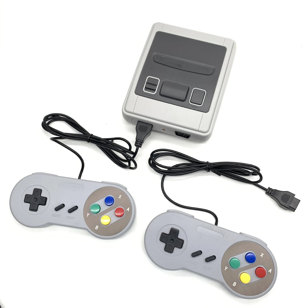 Mini consola de videojuegos Retro SFC621, 4K, HDMI, para SNES Home Came, juego SFC620 integrado con mando con cable, regalos para niños