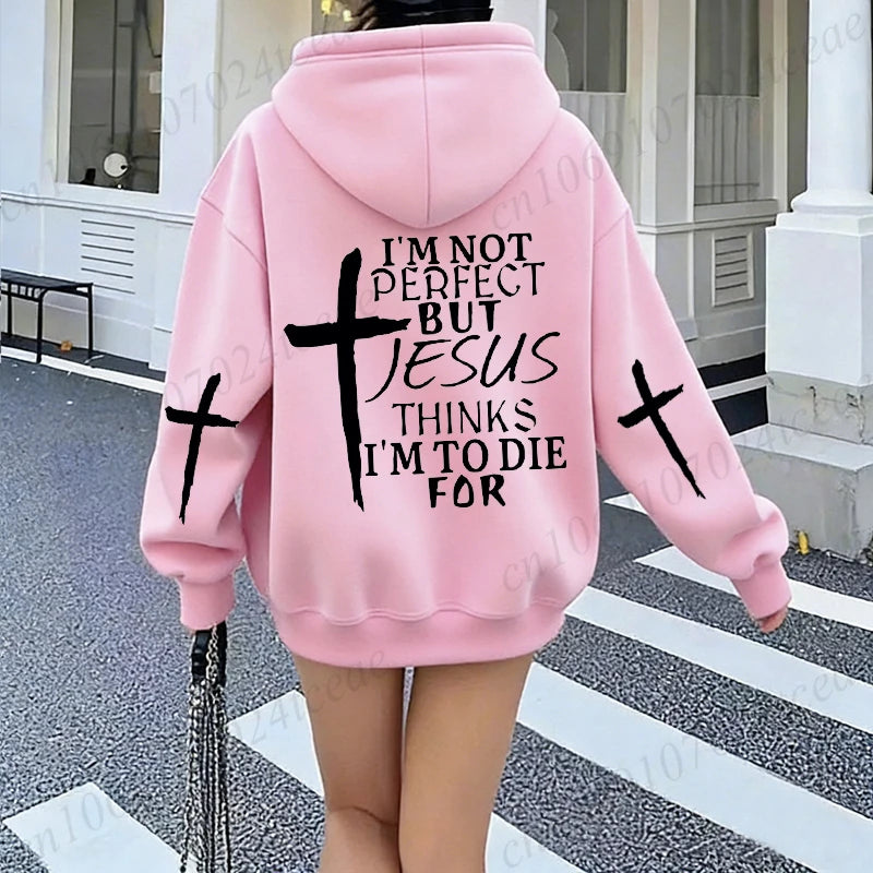 Sudadera con capucha casual KUCLUT con estampado gráfico unisex