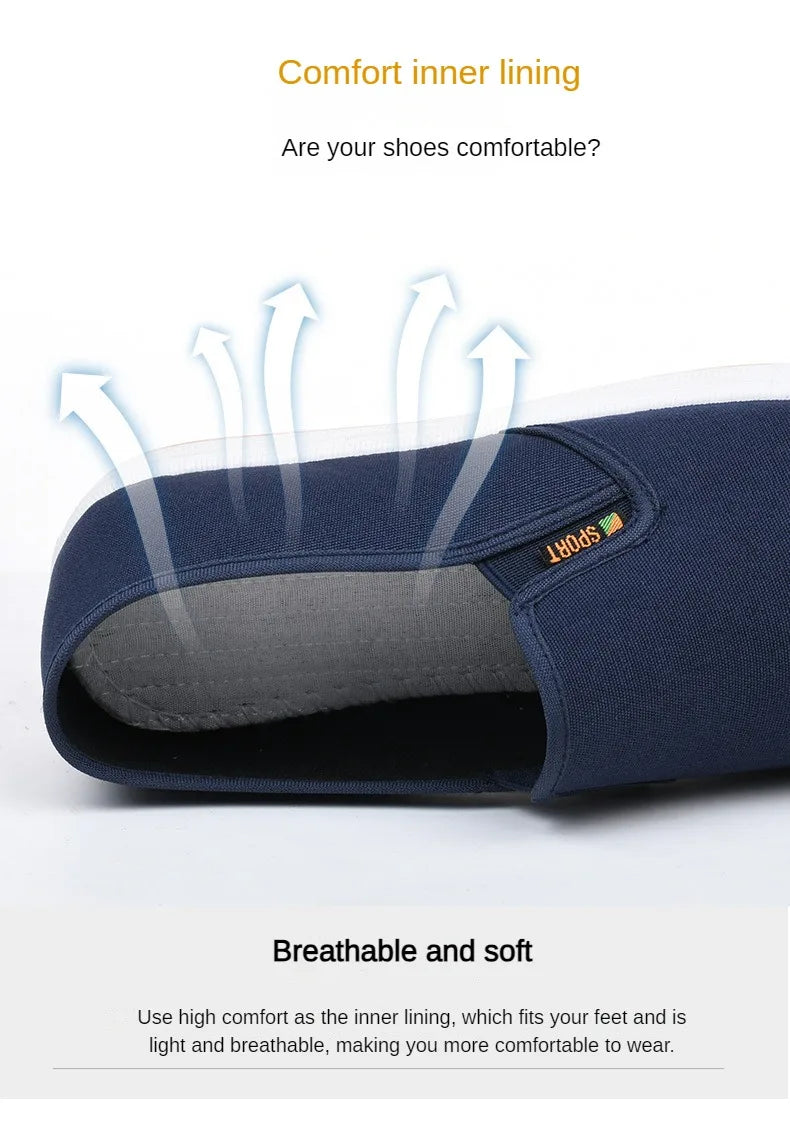 Zapatillas de Lona para Hombre sin Cordones | Livianas y Casuales