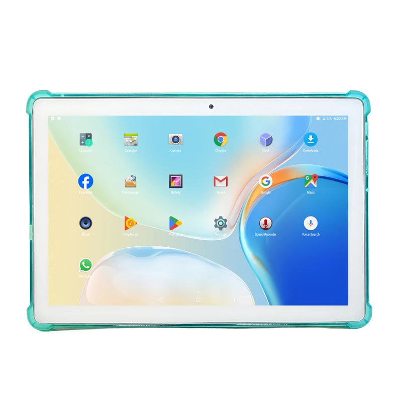 K31 Android 10 tabletas PC 10,1 pulgadas MTK9863 CPU de cuatro núcleos resolución IPS 1920*1200 tipo C 6000mAh funda de silicona de regalo