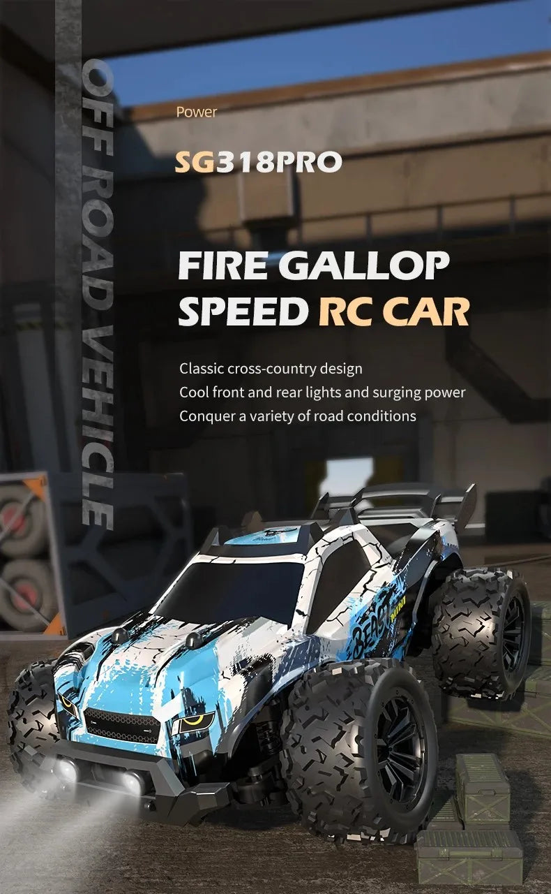 Auto RC Alta Velocidad SG116MAX 80KM/H 4WD Todoterreno 1:16