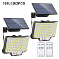 Lámpara Solar LED con Sensor de Movimiento para Jardín y Exterior