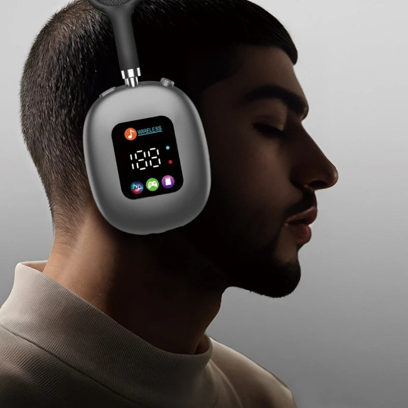 AKZ MAX600 Auriculares ANC Pantalla a Color