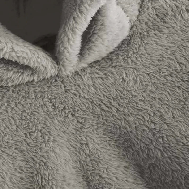 Otoño Invierno mujer manga larga suéter sudaderas con capucha Casual cómodo Color sólido pequeño oso sombrero abrigo prendas de vestir femeninas sueltas