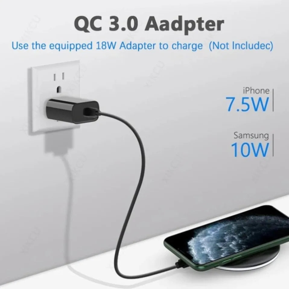 Mini Cargador Inalámbrico Magnético de 15W para Magsafe iPhone 17 16 15 14 13 12 Pro Max Samsung, Base de Carga Rápida con LED e Imán para Teléfono