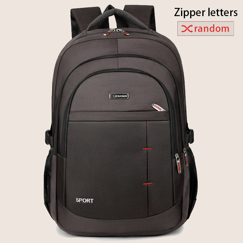 Mochila Unisex Impermeable para Laptop con Múltiples Bolsillos