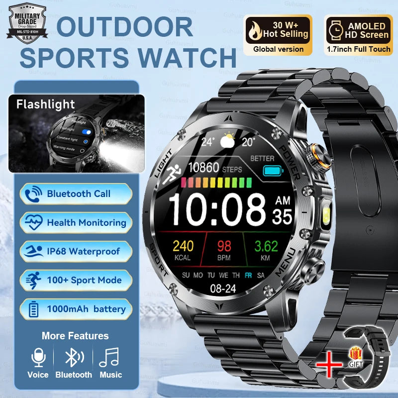 Reloj Inteligente T-REX3 con GPS y Batería 1000mAh