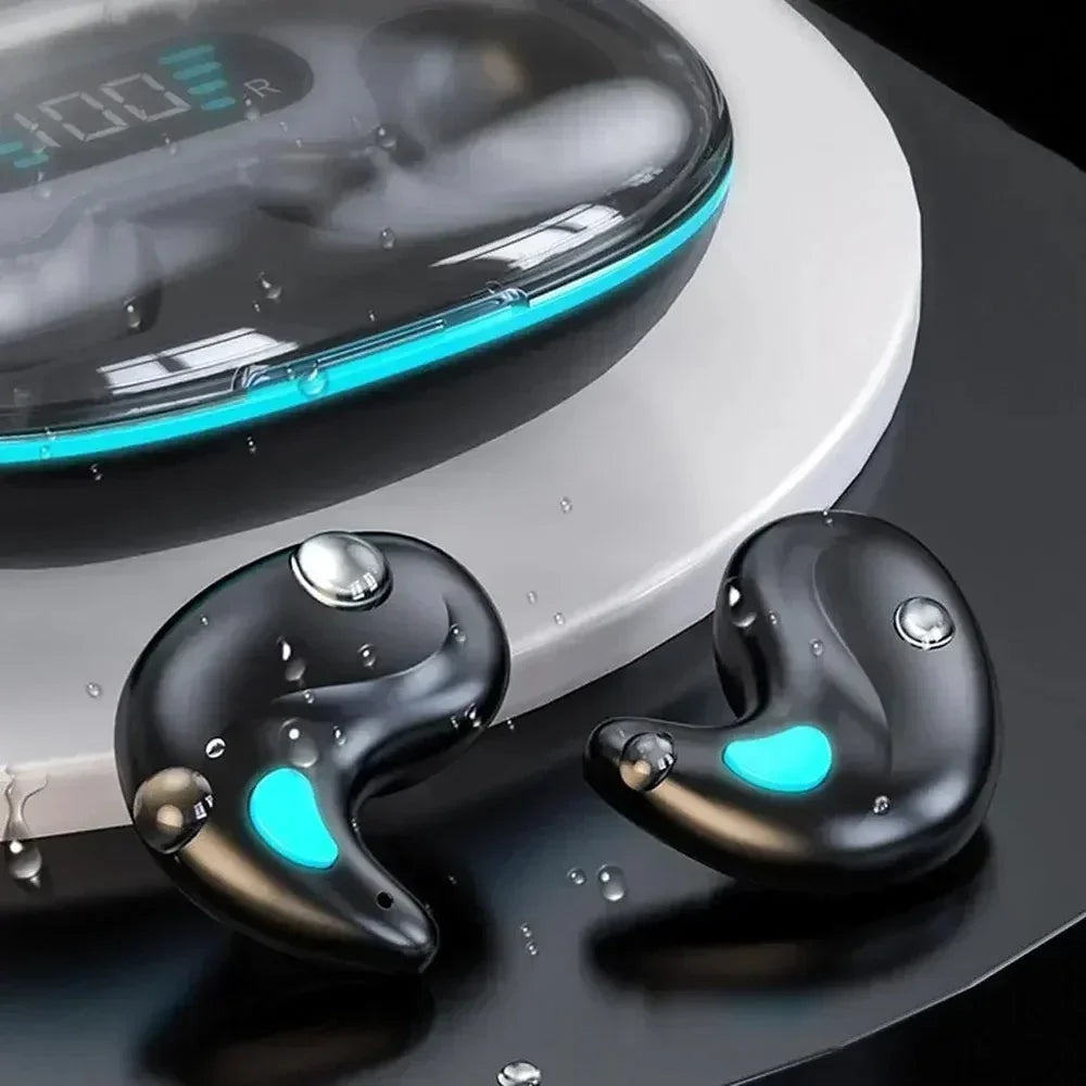 X55 Mini auriculares inalámbricos, cascos con reducción de ruido, Bluetooth 5,3, estéreo, HIFI, música