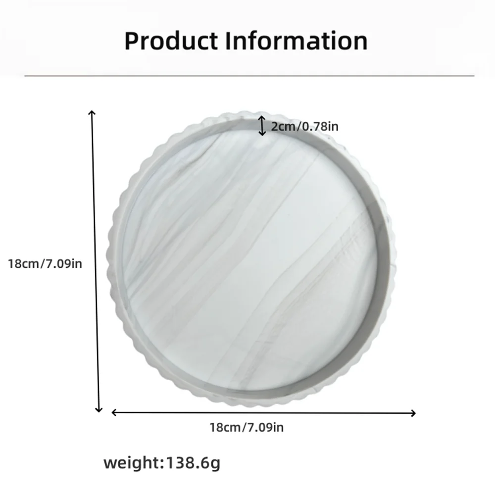Bandeja de silicona para baño, 1 piezas, bandeja de joyería, bandeja de cocina, bandeja de artículos de tocador, bandeja de almacenamiento