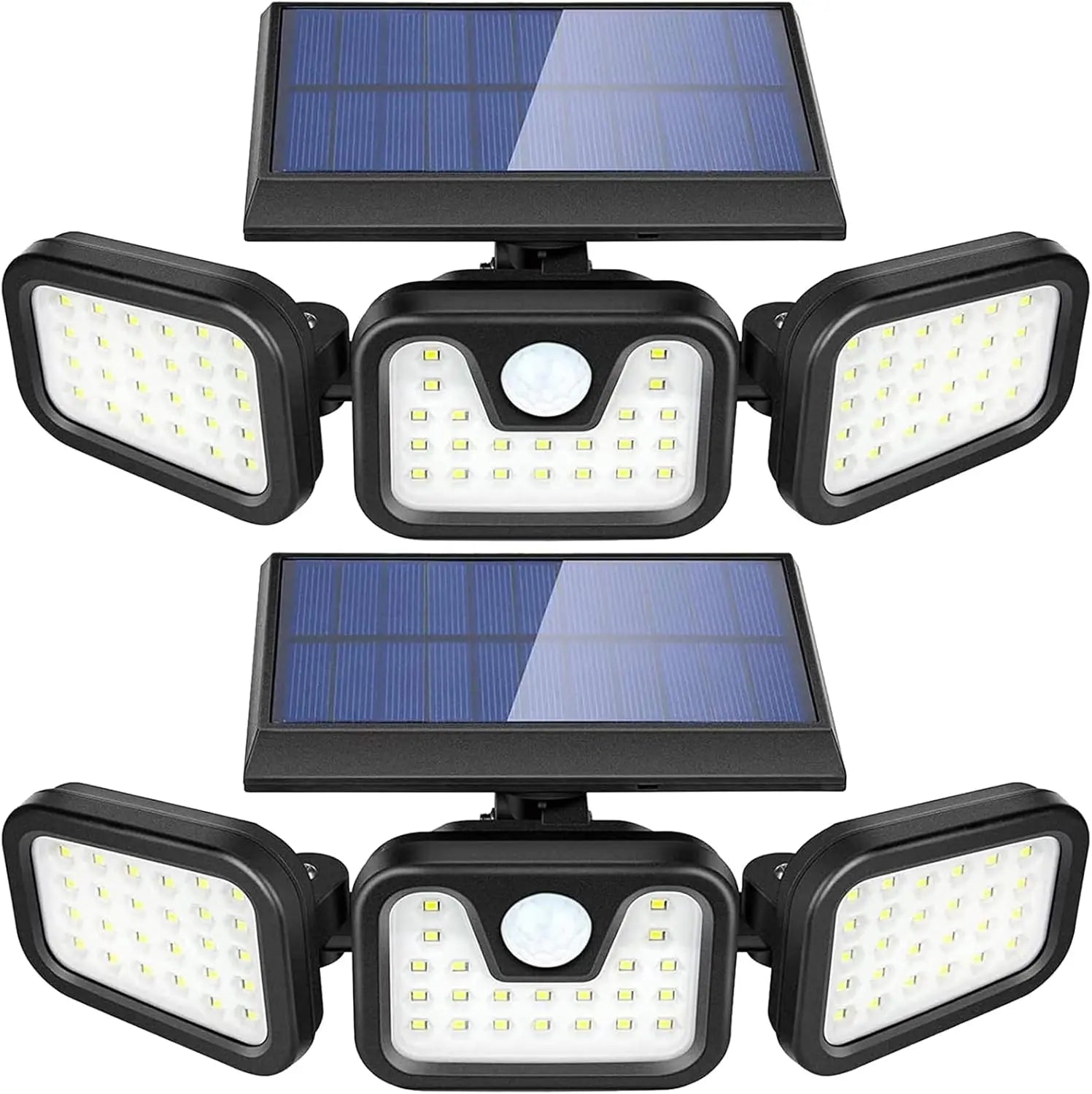 Lámpara Solar 74 LED Sensor de Movimiento IP65 para Jardín