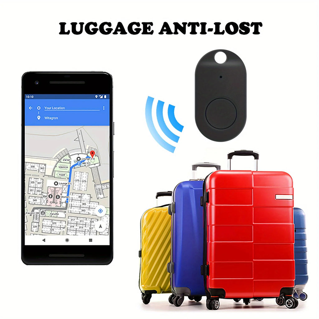 Dispositivo inteligente de seguimiento GPS portátil, localizador de llaves para perro, gato, BILLETERA, llavero, equipaje, 1 piezas