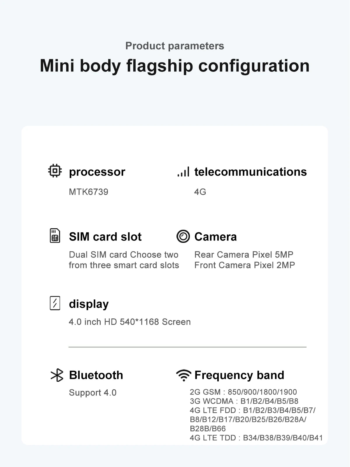 SERVO S27 MINI teléfono inteligente pequeño 4G LTE Android 12,0 OS 3GB + 64GB APP Store GPS 4,0 "pantalla completa de bolsillo teléfonos inteligentes 2 SIM en espera