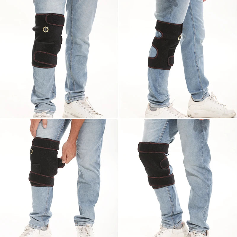 Masajeador Eléctrico de Rodilla con Calor Ajustable Certificado CE