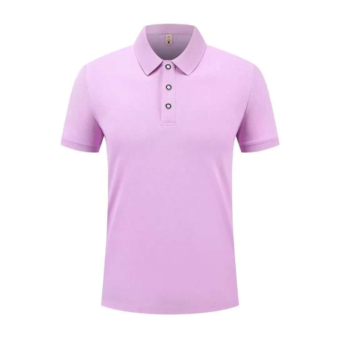 Camiseta POLO Básica de Color Liso para Mujer