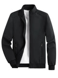 Cárdigan Hombre Cuello Levantado Primavera/Otoño – Chaqueta Versátil