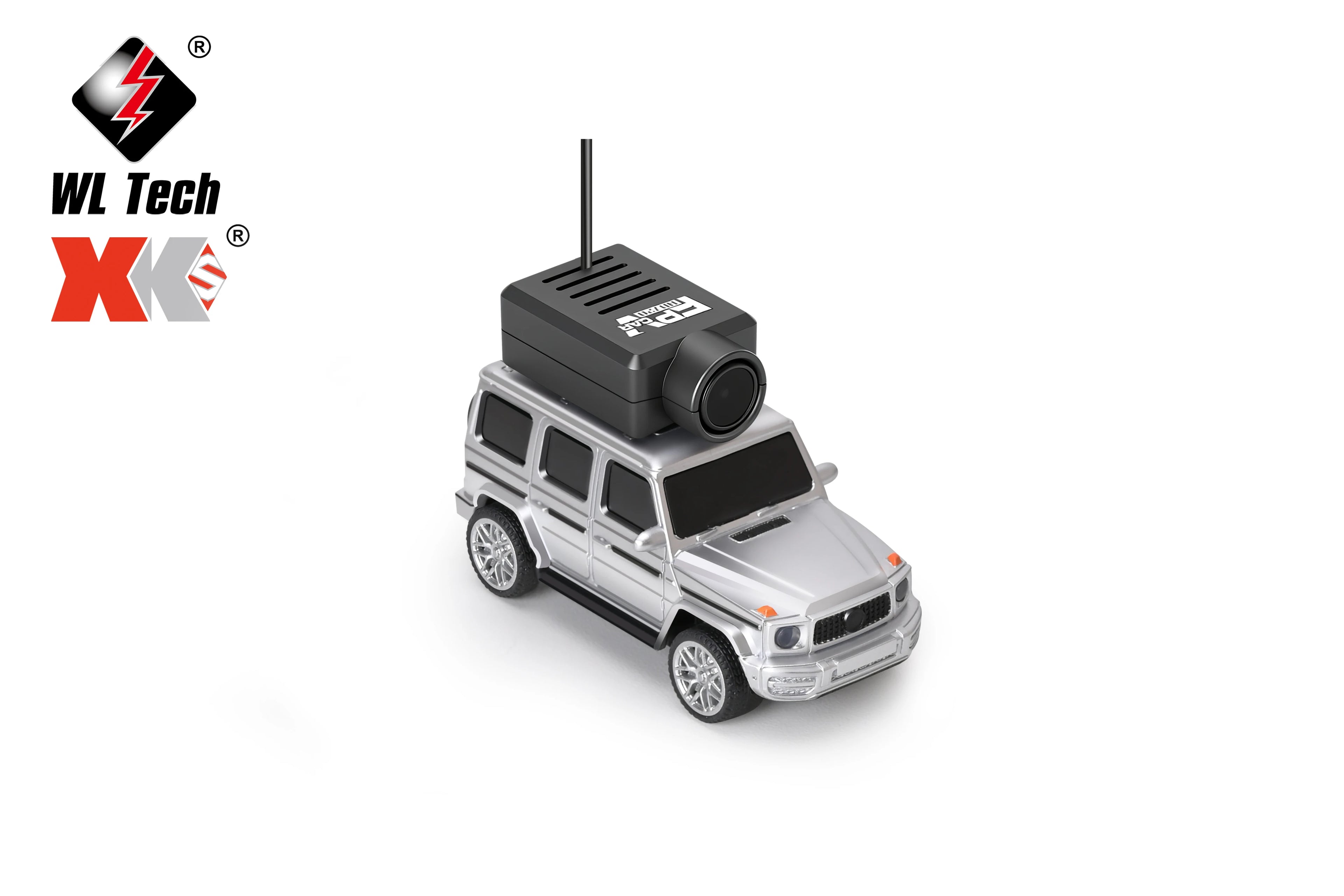 Mini Coche RC 1:64 WLtoys con Cámara FPV HD y Giroscopio