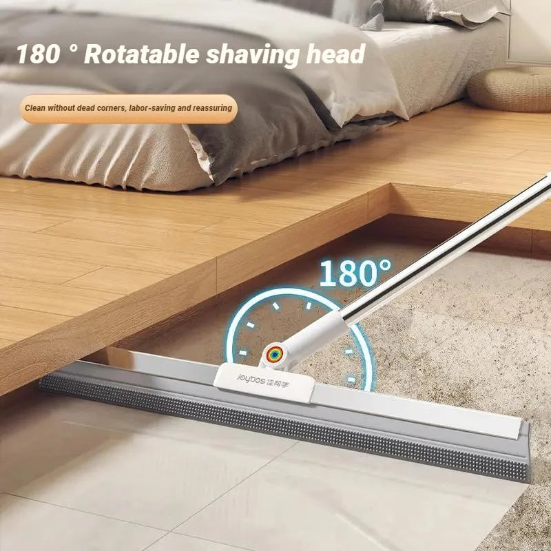Escoba mágica de doble cara Joybos con raspador de silicona limpiavidrios, 30-50 cm