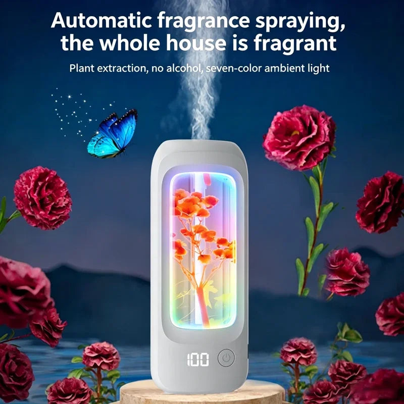 Difusor de Aroma Automático con 6 Modos para Hogar, Hotel y Baño