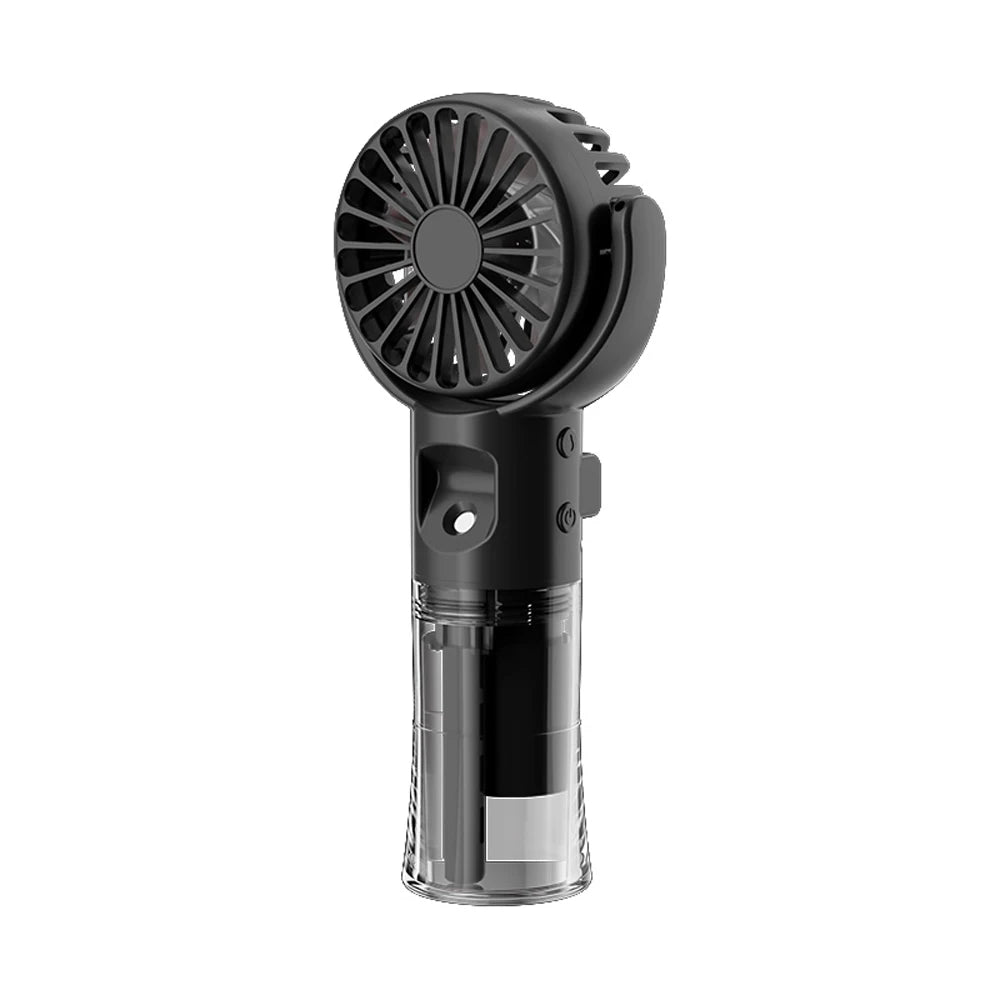 Mini Ventilador Portátil con Pulverizador de Agua