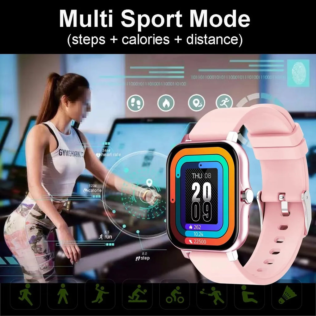 Reloj Inteligente Multifuncional con Bluetooth, Música, Fitness y Monitor de Sueño