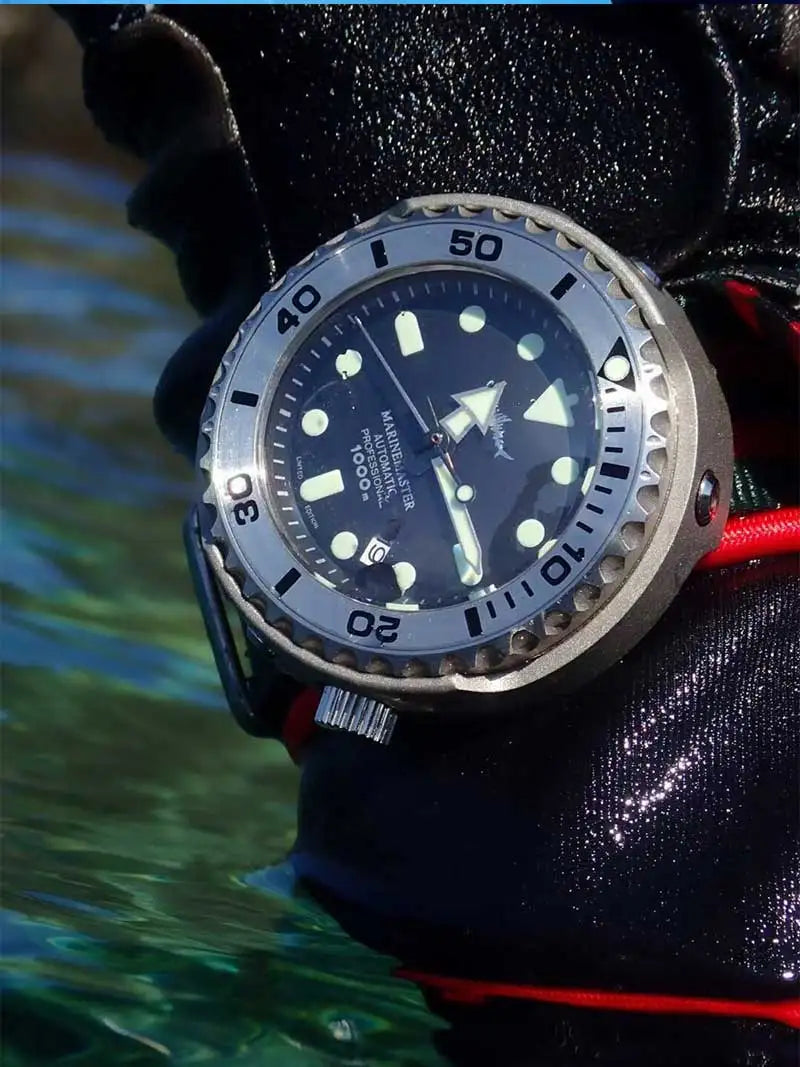 Reloj de Buceo Mecánico HEIMDALLR Tuna 1000M con Movimiento NH35A