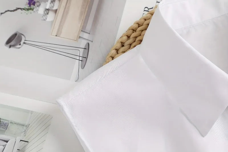 Cuello de Camisa Falso de Talla Única, Elegante y Desmontable con Botones para Estilo de Atuendo en Capas, Accesorio de Moda, Diseño sin Mangas