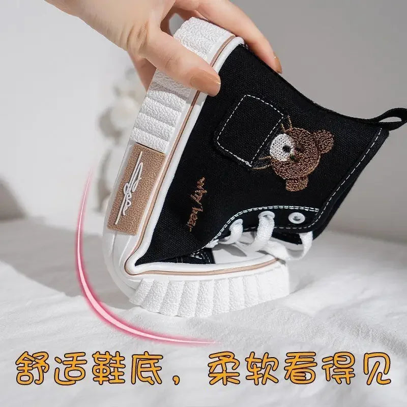 Zapatillas de Lona para Mujer con Bordado — Livianas y Transpirables