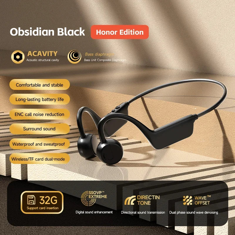 Auriculares de Conducción Ósea IPX8 Bluetooth Deportivos