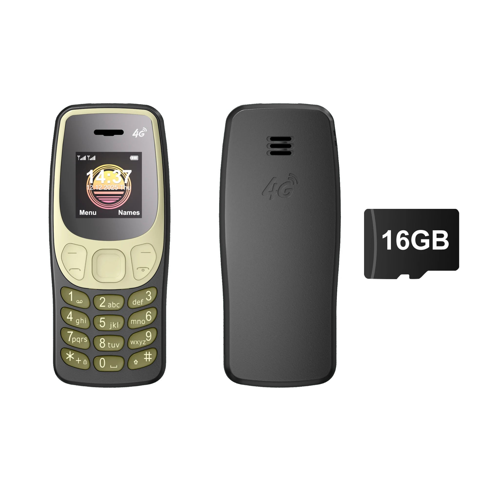 Nuevo SERVO BM80 4G LTE Mini teléfono móvil Dual SIM marcación de velocidad reducción automática grabadora de llamadas reproductor de música lista negra de teléfono pequeño