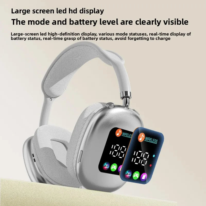 AKZ MAX600 Auriculares ANC Pantalla a Color